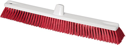 HACCP-Besen Länge 600 mm Borstenstärke 050 mm rot