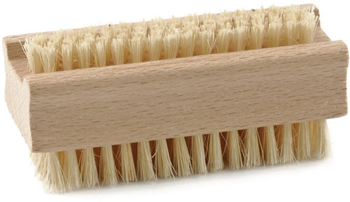 Handwaschbürste Holz doppelseitig Naturfibre