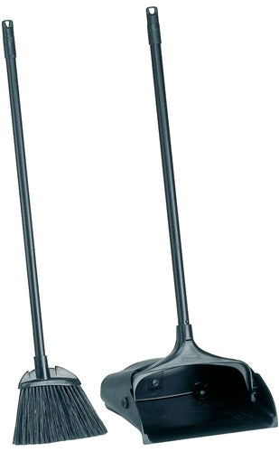 Standmüllschaufel Stiel mit Schaufel und Besen schwarz RUBBERMAID