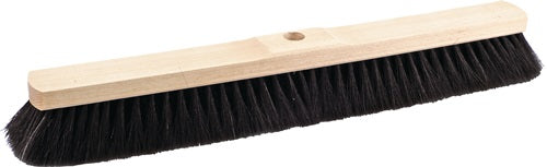 Saalbesen Rosshaar Länge 600 mm mit Stielloch Sattelholz