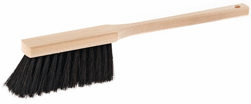 Handfeger Rosshaar Länge 450 mm mit Holzrücken