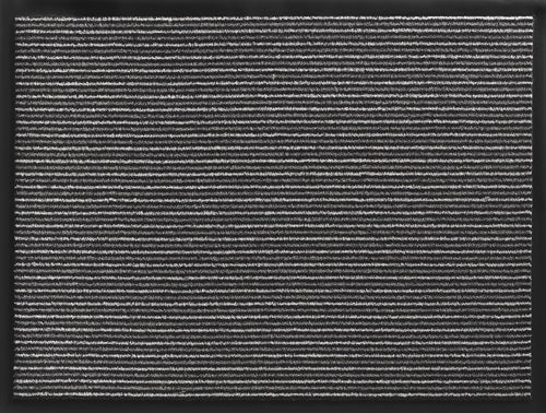 Fußmatte gestreift anthrazit Polypropylen L600xB800xS5mm