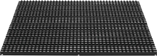 Fußmatte schwarz Polypropylen L385xB590xS22mm