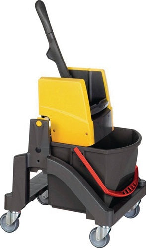 Reinigungswagen Eimer 1 x 17 l und Presse Kunststoff VERMOP