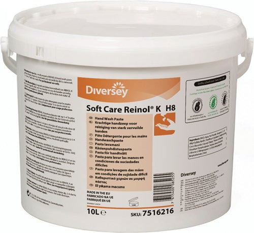 Handwaschpaste Soft Care REINOL K 10 l frei vhautaggressiven Bestandteilen DIVERSEY