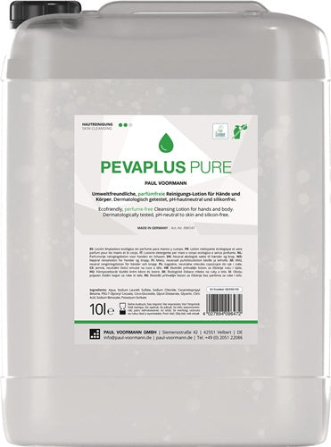Handreinigung Pevaplus PURE 10 l unparfümiert Kanister PAUL VOORMANN