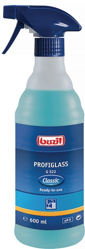 Glasreiniger Profiglass G 522 600 ml Sprühflasche BUZIL