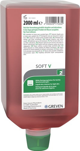 Hautreinigungslotion GREVEN® SOFT V 2 l Flasche passend für 9000 473 404 leichte Verschmutzung GREVEN