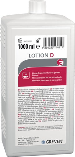 Hautpflegelotion GREVEN® LOTION D 1 l silikonfrei parfümiert GREVEN