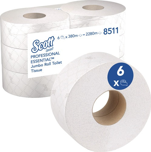 Toilettenpapier SCOTT 8511 2-lagig KIMBERLY-CLARK - VPE: 6