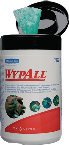 Handreinigungstuch WYPALL 7772 ohne Einsatz von Wasser 50 St 1 Dose KIMBERLY-CLARK