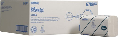 Handtuch 6789 2-lagig geprägt hochweiß L217xB210camm passend für 9000 474 108 2790 Tücher/VE KLEENEX