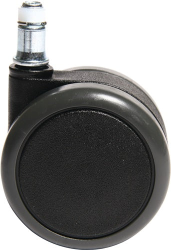 Rollen für harte Böden Rollen-Ø 65 mm passend für Bürodrehstuhl Stiftlänge 23 mm Stift-Ø 11 mm 5 St/Btl TOPSTAR