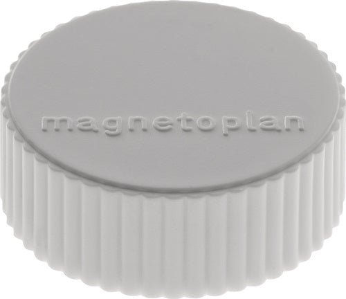 Magnet Super Ø 34 mm grau MAGNETOPLAN - VPE: 10