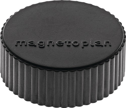 Magnet Super Ø 34 mm schwarz MAGNETOPLAN - VPE: 10