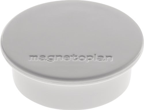 Magnet Premium Ø 40 mm grau MAGNETOPLAN - VPE: 10