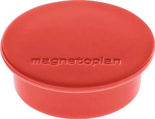 Magnet Premium Ø 40 mm rot MAGNETOPLAN - VPE: 10