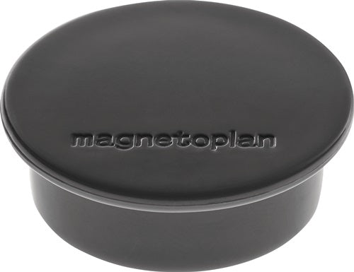 Magnet Premium Ø 40 mm schwarz MAGNETOPLAN - VPE: 10