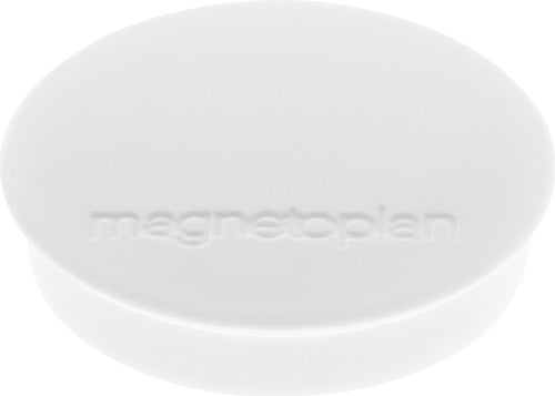 Magnet Basic Ø 30 mm weiß MAGNETOPLAN - VPE: 10