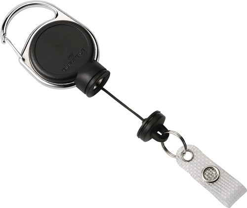 Ausweißhalter extra Stark - mit Druckknopfschlaufe Bandlänge 600 mm schwarz DURABLE - VPE: 5