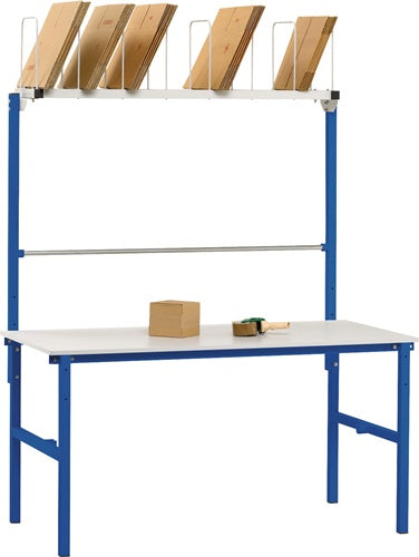 Packtischset B1600xT800xH2205 mm Aufbauten Variante 1