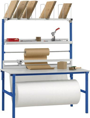 Packtischset B2000xT800xH2205 mm Aufbauten Variante 2