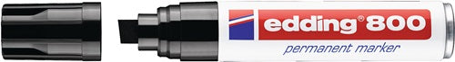 Permanentmarker 800 schwarz Strichbreite 4-12 mm Keilspitze EDDING - VPE: 5