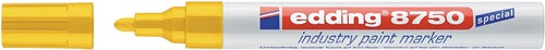 Industrie-Lackmarker 8750 gelb Strichbreite 2-4 mm Rundspitze EDDING - VPE: 10