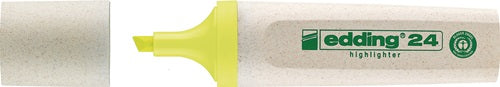 Textmarker 24 EcoLine gelb Strichbreite 2-5 mm Keilspitze EDDING - VPE: 10