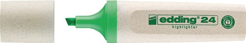 Textmarker 24 EcoLine hellgrün Strichbreite 2-5 mm Keilspitze EDDING - VPE: 10