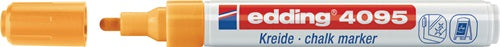 Kreidemarker 4095 neonorange Strichbreite 2-3 mm Rundspitze EDDING - VPE: 10