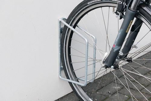 Fahrradklemmbügel 90 ° verzinkt Anzahl Radstände 1 für Wandbefestigung WSM