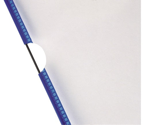 Sichttafel PVC mit Drahtrahmen kunststoffummantelt blau DIN A4 reflexionsfrei 10St/Btl TARIFOLD