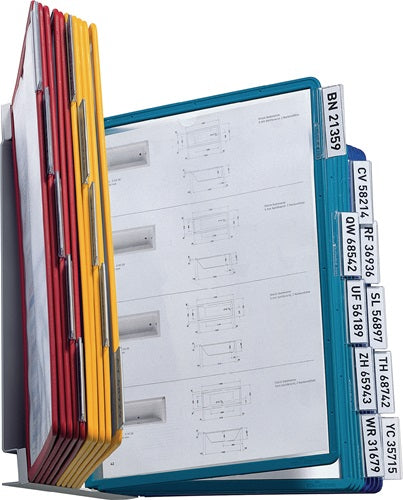 Wandhalter 20 Sichttafeln mit Profilrahmenf DURABLE