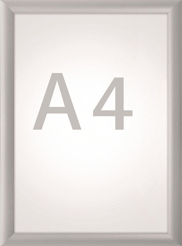 Klapprahmen Plakatmaß DIN A4 aluminium eloxiert MAUL