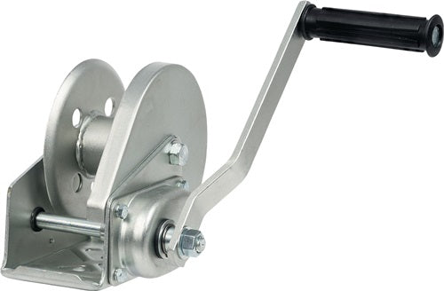 Seilwinde BHW-1200 Seil-Ø 5 mm Seilaufnahme 20 m mit 20 m Seil verzinkt PLANETA