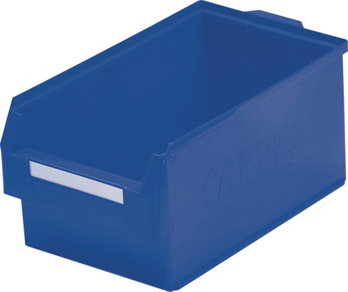 Sichtlagerkasten L500xB300xH250mm PE blau RASTERPLAN