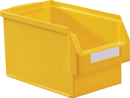 Sichtlagerkasten L350xB200xH200mm PE gelb RASTERPLAN