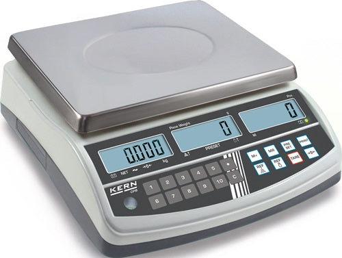 Zählwaage Wägebereich 6 kg Ziffernschritt 01 g Wägeplattform-B295xT225mm KERN