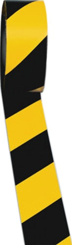 Bodenmarkierungsband Easy Tape PVC schwarz/gelb Länge 33 m Breite 50 mm Rolle ROCOL