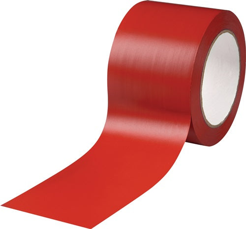 Bodenmarkierungsband Easy Tape PVC rot Länge 33 m Breite 75 mm Rolle ROCOL