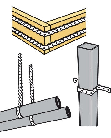 Lochband FBAR Band-B12 x 08mm Länge 10 m senzimirverzinkt SIMPSON STRONG TIE – Ansicht 3
