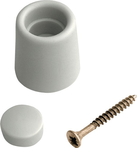Türpuffür Ø 29 mm Höhe 35 mm grau Dübelmontage