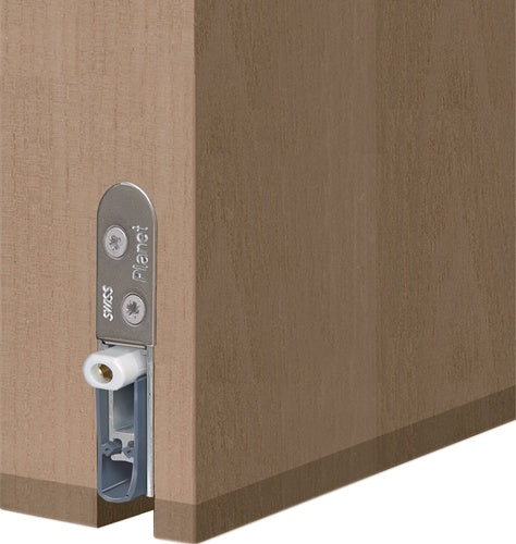Türdichtung HS 1-seitig Länge 835 mm Aluminium silberfarben eloxiert Holztüren PLANET – Ansicht 4