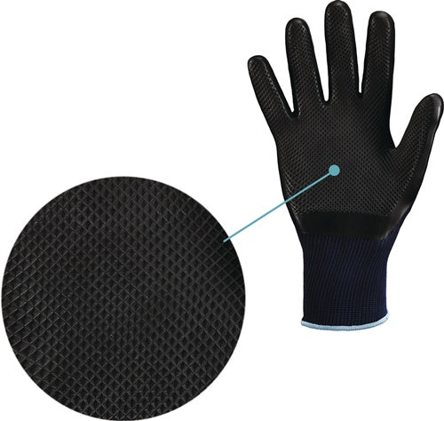 Handschuhe GRIDSTER Größe 11 dunkelblau/schwarz EN 388 EN 407 PSA-Kategorie II STRONGHAND - VPE: 12 – Ansicht 3