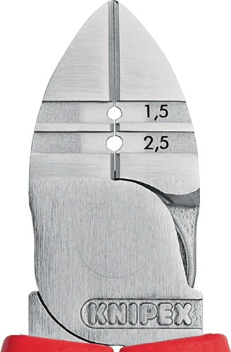 Abisolierseitenschneider Länge 160 mm 15 / 25 mm² poliert Mehrkomponenten-Hüllen KNIPEX – Ansicht 6