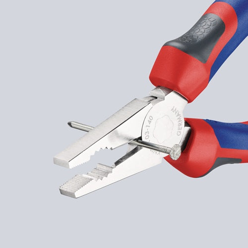 Kombizange Länge 140 mm verchromt Mehrkomponentenhüllen KNIPEX – Ansicht 4