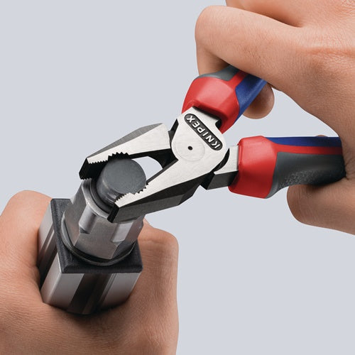 Kraftkombizange Länge 180 mm poliert Mehrkomponentenhüllen KNIPEX – Ansicht 3