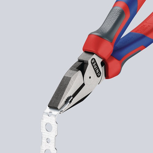 Kraftkombizange Länge 180 mm poliert Mehrkomponentenhüllen KNIPEX – Ansicht 4