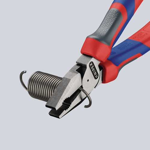 Kraftkombizange Länge 180 mm poliert Mehrkomponentenhüllen KNIPEX – Ansicht 5